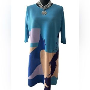 Never Worn Abstract Dress
